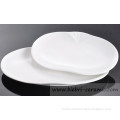 banquet contemporary halloween hand drawed made oval plate